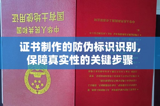 云溪证书制作的防伪标识识别，保障真实性的关键步骤