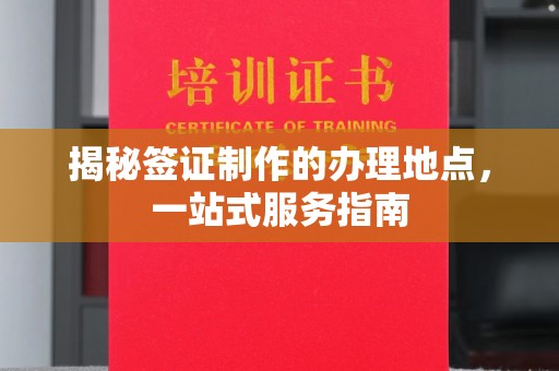 云溪揭秘签证制作的办理地点，一站式服务指南