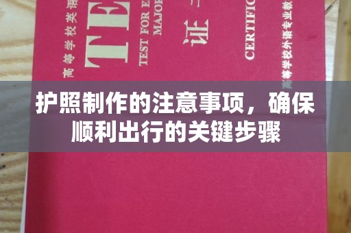 云溪护照制作的注意事项，确保顺利出行的关键步骤