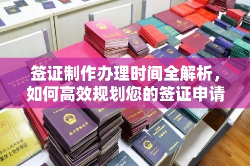 云溪签证制作办理时间全解析，如何高效规划您的签证申请流程